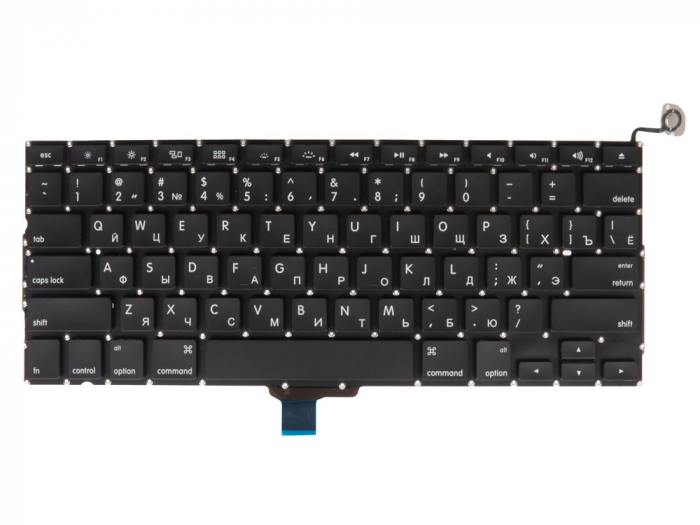 

Клавиатура для ноутбука Apple MacBook Pro 13 A1278 Late 2008 - Mid 2012, черный (893234), A1278