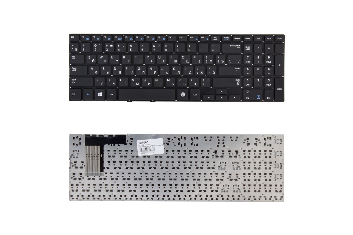 

Клавиатура для ноутбука Samsung NP370R4E, NP450R4E, черный (KB-101065), -