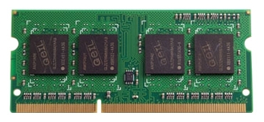 

Память DDR3L SODIMM 8Gb, 1600MHz, CL11, 1.35 В, Geil (GGS38GB1600C11SC), GGS38GB1600C11SC
