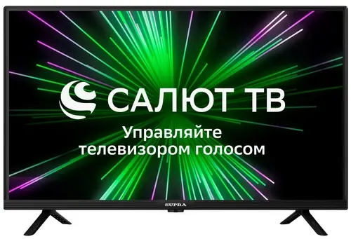 

Телевизор 32" Supra STV-LC32ST0155WSB., 1366x768, DVB-T /T2 /C, HDMIx2, USBx1, WiFi, Smart TV, черный (STV-LC32ST0155WSB.), STV-LC32ST0155WSB.