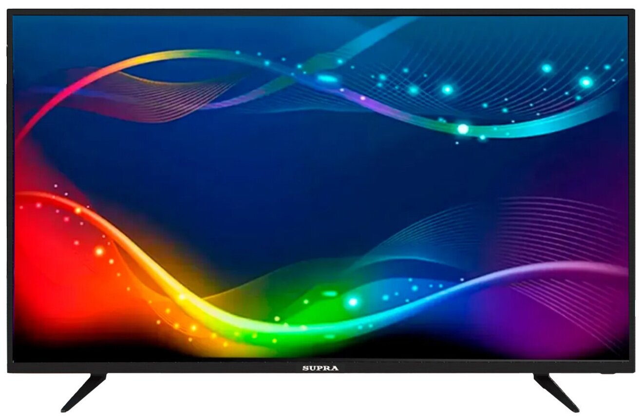 

Телевизор 43" Supra STV-LC43ST0045F., 1920x1080, DVB-T /T2 /C, HDMIx2, USBx2, WiFi, Smart TV, черный (STV-LC43ST0045F.), STV-LC43ST0045F.