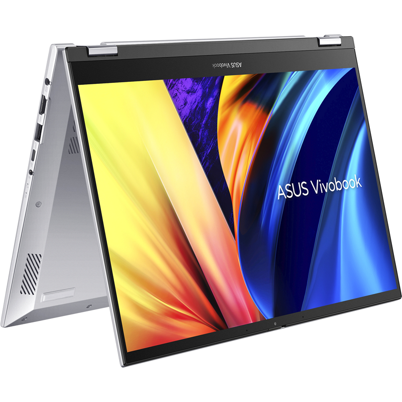 

Ноутбук ASUS VivoBook S 14 Flip TN3402QA-LZ179 14" IPS 1920x1200 Touch, AMD Ryzen 5 5600H 3.3 ГГц, 16Gb RAM, 512Gb SSD, без OC, серебристый (90NB0WT2-M00880), TN3402QA-LZ179