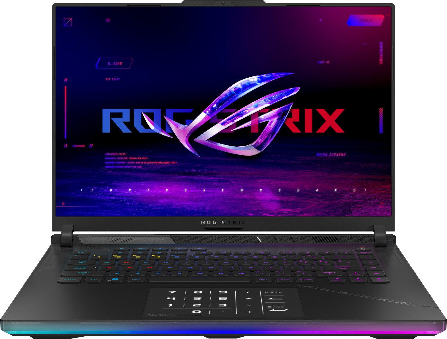 

Ноутбук ASUS ROG Strix 16 G634JZ-N4035 16" IPS 2560x1600, Intel Core i9 13980HX 2.2 ГГц, 32Gb RAM, 1Tb SSD, NVIDIA GeForce RTX 4080-12Gb, без OC, черный (90NR0C81-M00300), G634JZ-N4035