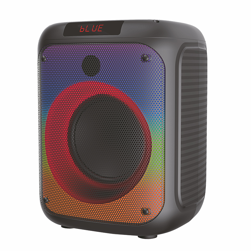

Акустика портативная Eltronic Crazy Box 150, 15 Вт, FM, AUX, USB, microSD, Bluetooth, подсветка, черный (20-46), Crazy Box 150