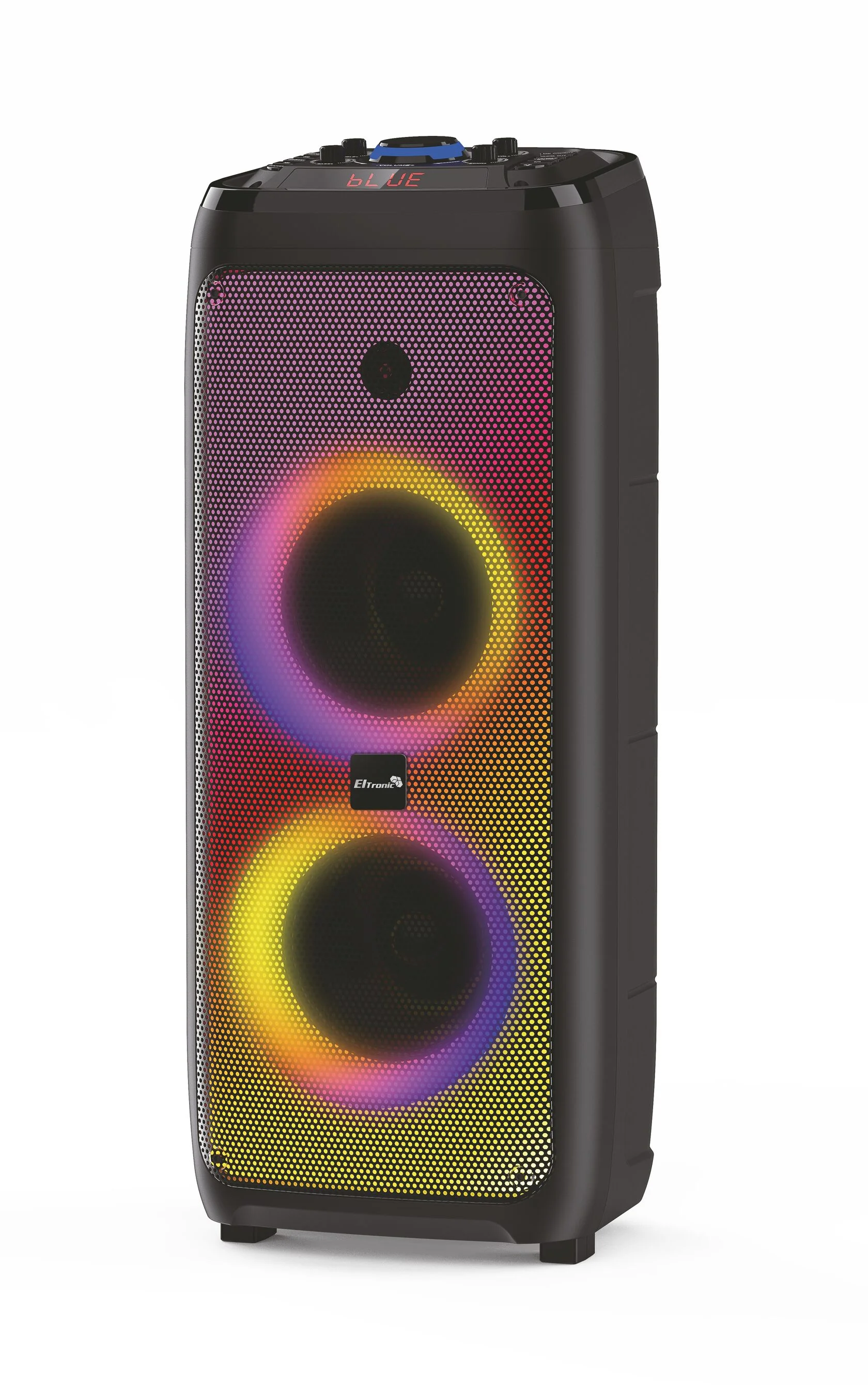 

Акустика портативная Eltronic Fire Box 350, 35 Вт, FM, AUX, USB, microSD, Bluetooth, подсветка, черный (20-28), Fire Box 350