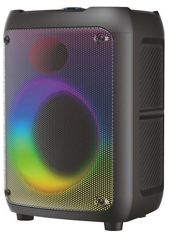

Акустика портативная Eltronic Crazy Box 120, 12 Вт, FM, AUX, USB, microSD, Bluetooth, подсветка, черный (20-40), Crazy Box 120