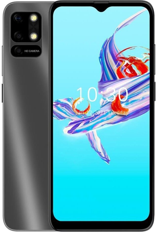 

Смартфон F+ SP65, 6.52" 720x1600 IPS, MediaTek MT6762V, 6Gb RAM, 64Gb, 3G/4G, NFC, Wi-Fi, BT, 2xCam, 2-Sim, 4000 мА⋅ч, USB Type-C, Android, темно-серый (SP65 6GB/64GB 4000mAh GMS Dark), SP65