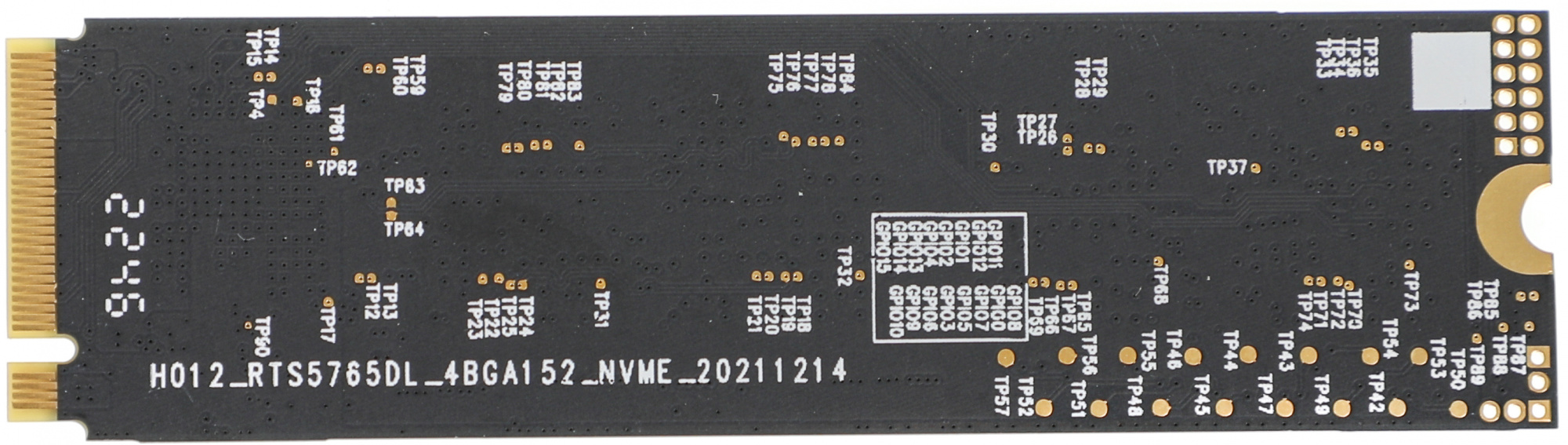 Твердотельный накопитель (SSD) SUNWIND 256Gb NV3, 2280, PCI-E, NVMe (SWSSD256GN3T) Retail