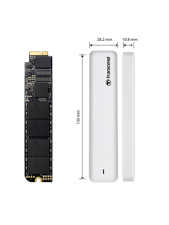 

Твердотельный накопитель (SSD) Transcend 240Gb JetDrive 500, USB 3.0 (TS240GJDM500), Белый, TS240GJDM500