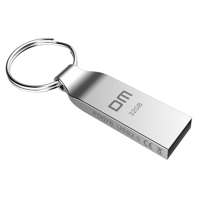 

Флешка 32Gb USB 2.0 DM PD076, серебристый (PD076 32Gb)