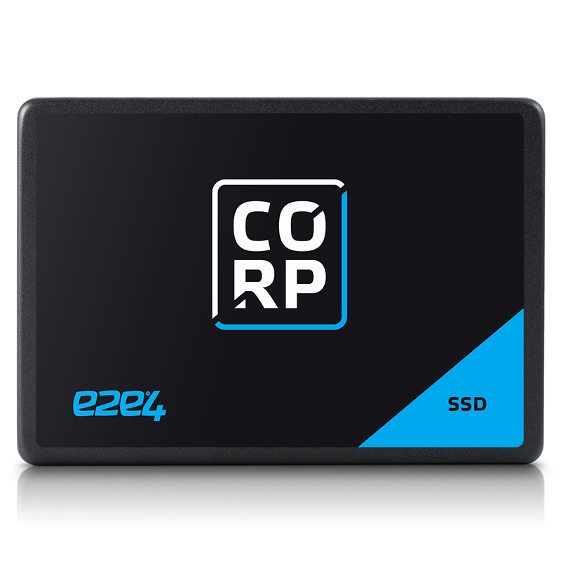Твердотельный накопитель (SSD) e2e4 240Gb CORP, 2.5", SATA3 (OT-SSDCRPTLC-240G) С разбора ПК, следы эксплуатации/установки, в коробке