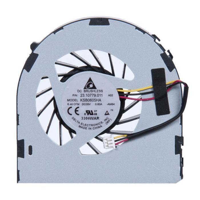 

Вентилятор (кулер) Brushless для ноутбука Dell Inspiron M5040, N4050, N5040, N5050, V1450 (KSB0605HA-AM64/333690), Черный/серый