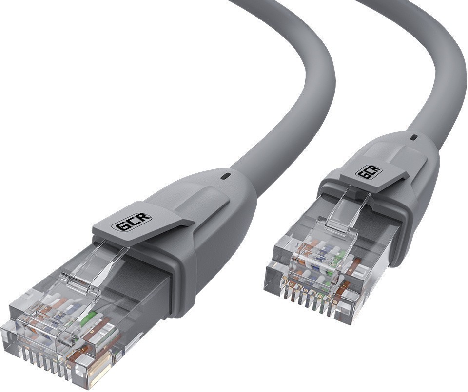 

Патч-корд UTP кат.6, 30 м, RJ45-RJ45, серый, CCA, экранированный, Greenconnect (GCR) GCR-52600 (GCR-52600), GCR-52600