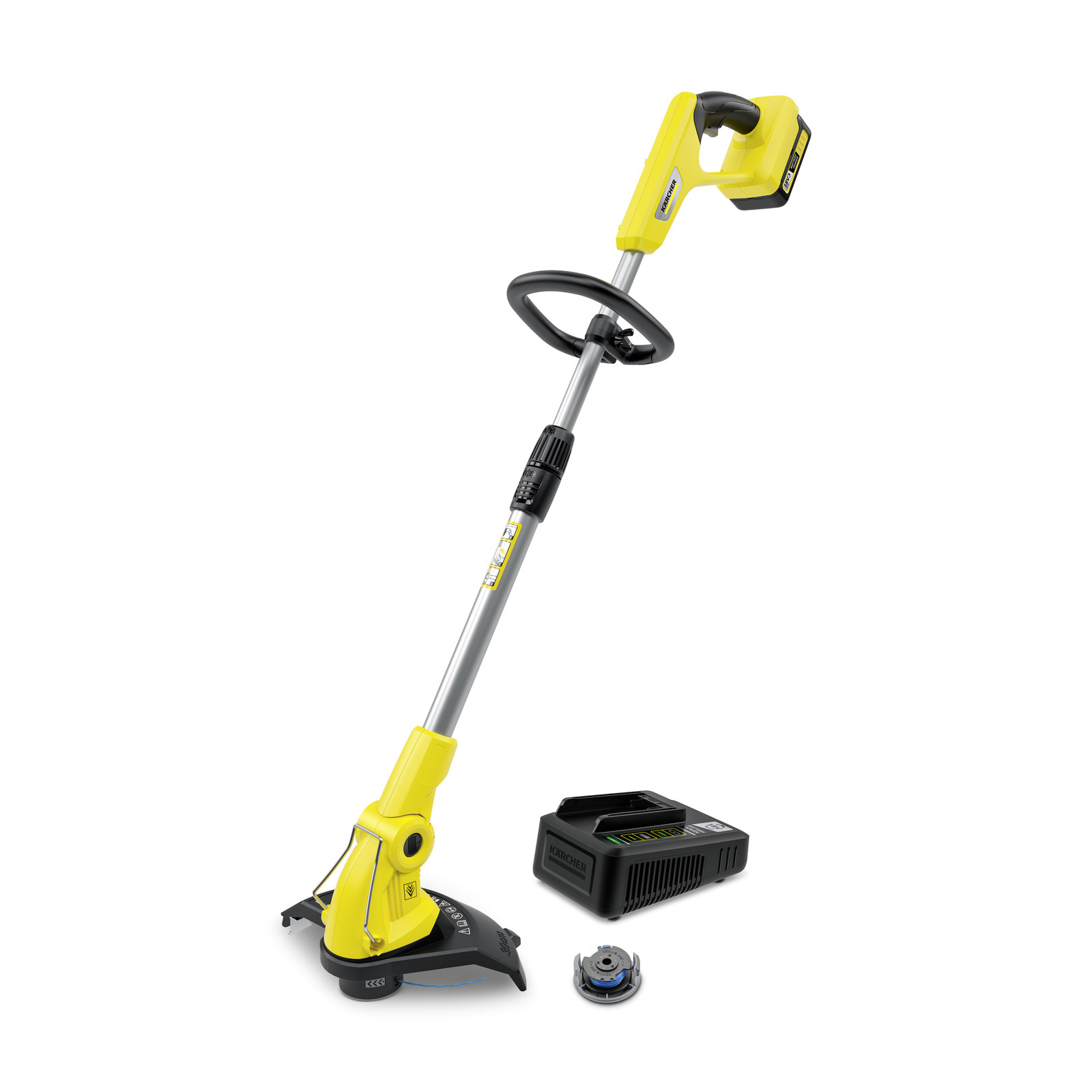 

Триммер KARCHER LTR 18-30 BATTERY SET, 7800 об/мин, аккумуляторный, реж.эл.: леска, d-образная рукоять, нижнее положение двигателя, 4.4 кг, АКБ+З/У (1.444-311.0), LTR 18-30 BATTERY SET