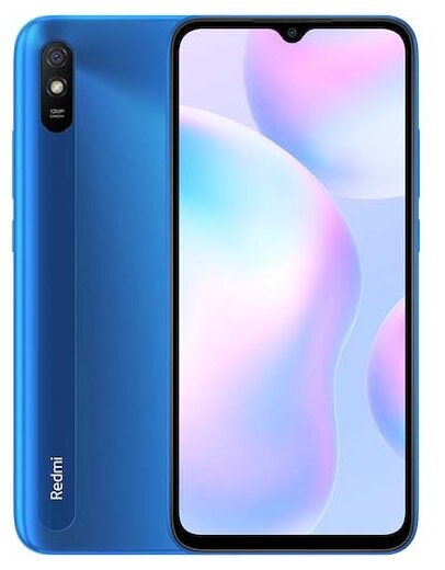Смартфон Xiaomi Redmi 9A, 6.53" 720x1600 IPS, MediaTek Helio G25, 2Gb RAM, 32Gb, 3G/4G, Wi-Fi, BT, Cam, 2-Sim, 5000 мА⋅ч, Micro-USB, Android 10, синий (29237) б/у, незначительные следы эксплуатации, полный комплект
