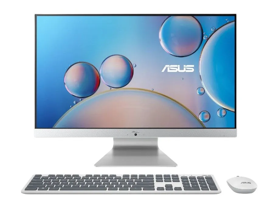 

Моноблок Asus M3700WUAK-WA071W 27" 1920x1080, AMD Ryzen 5 5500U 2.1 ГГц, 8Gb RAM, 512Gb SSD, WiFi, BT, Cam, W11, серебристый, клавиатура, мышь (90PT0342-M009Z0), M3700WUAK-WA071W