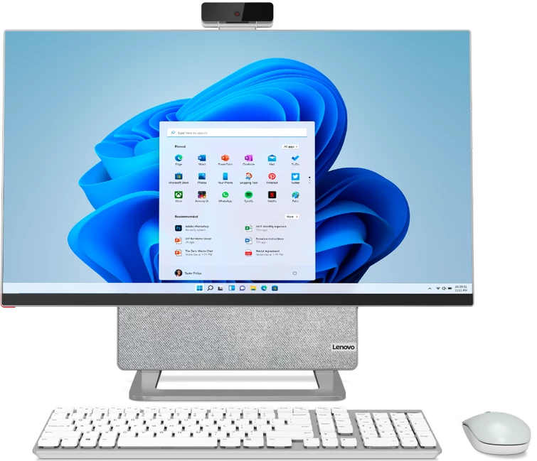 

Моноблок Lenovo Yoga 7 27ARH7 27" 3840x2160, 6800H 3.2 ГГц, 32Gb RAM, 1Tb SSD, AMD Radeon RX 6600M 8Gb, WiFi, BT, Cam, без ОС, серебристый, клавиатура, мышь (F0GS0046RK), 27ARH7