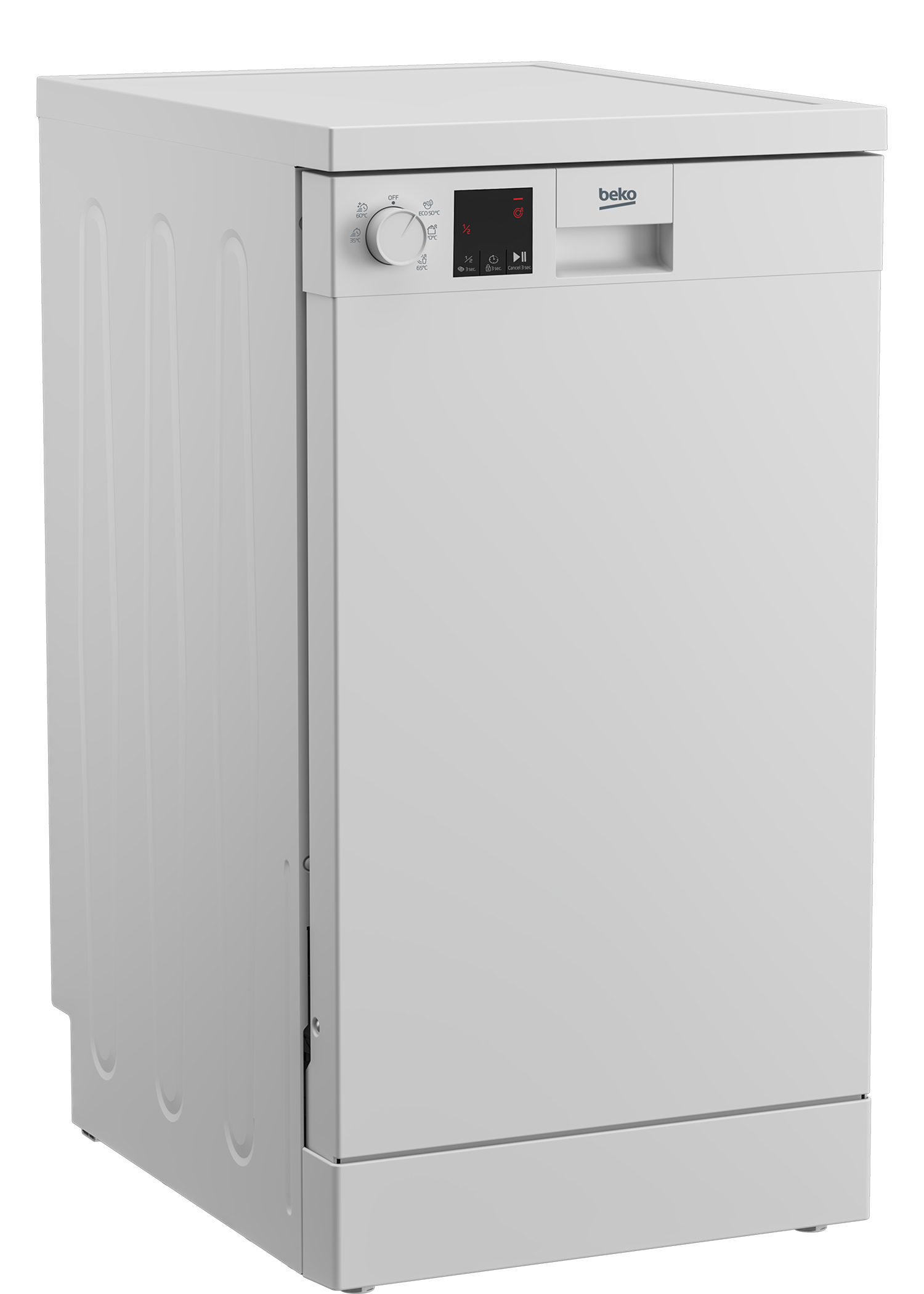 

Посудомоечная машина узкая Beko DVS050W01W, белый (7656108335), DVS050W01W