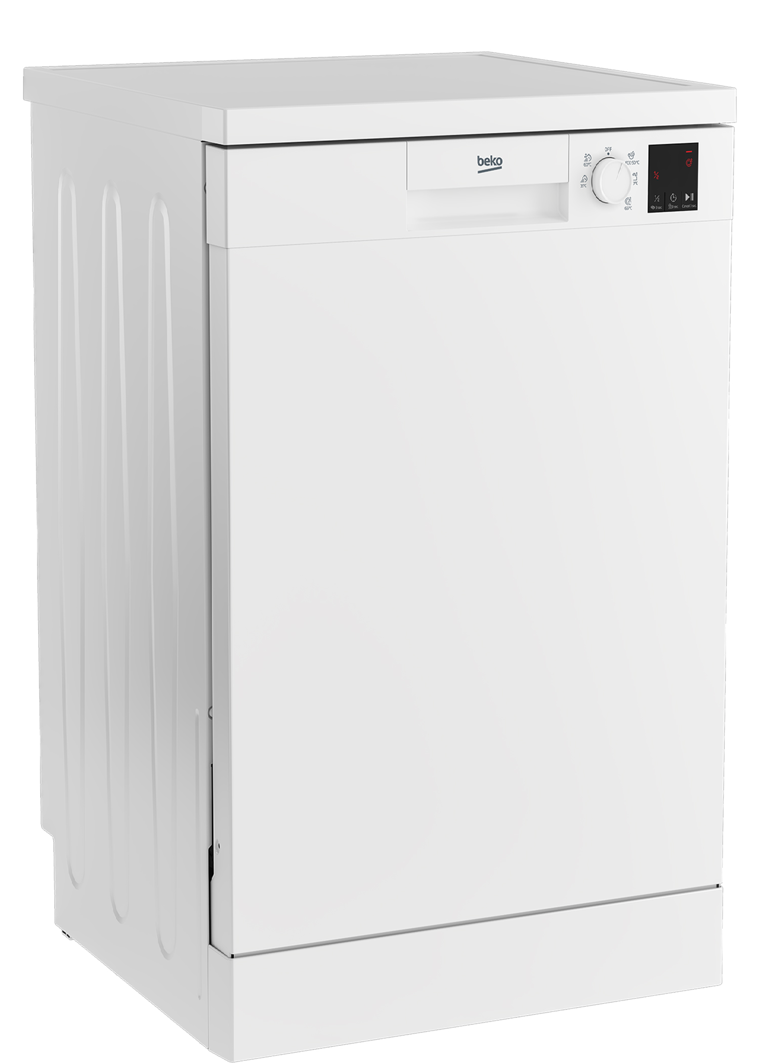 

Посудомоечная машина полноразмерная Beko DVN053W01W, белый (7656408377), DVN053W01W