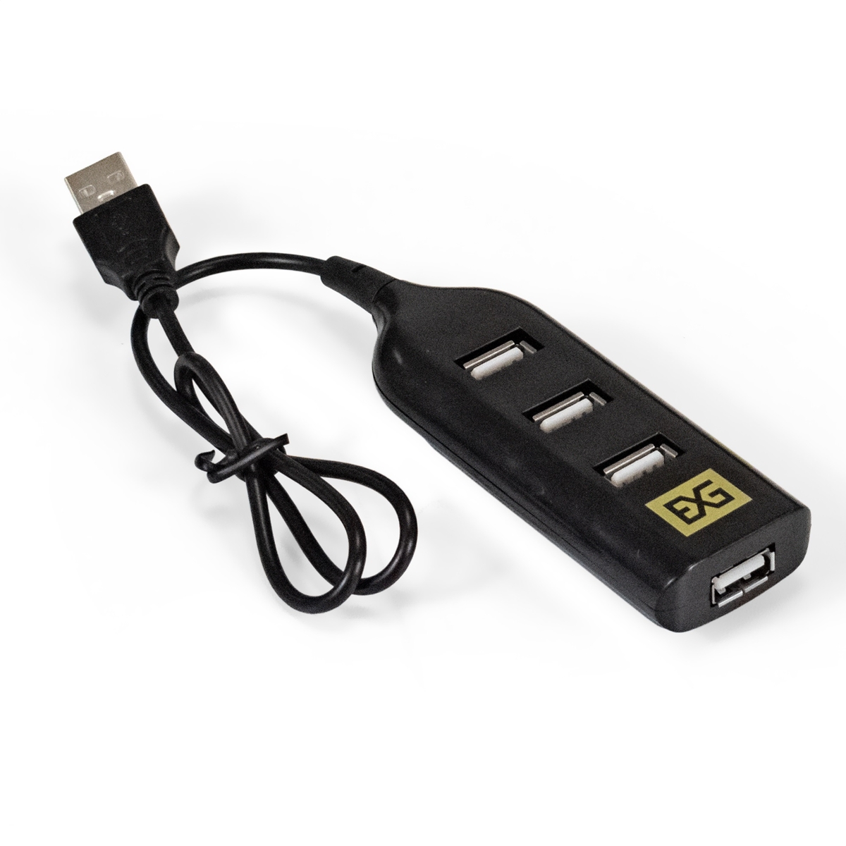 USB-концентратор Exegate DUB-42, 4xUSB 2.0, черный (EX293976RUS)