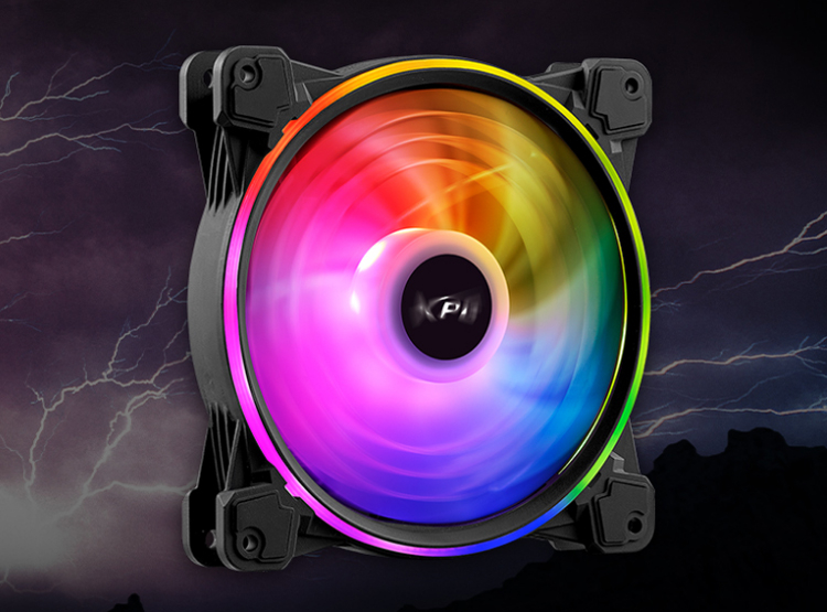 

Вентилятор Adata XPG HURRICANE 140 PWM ARGB, 140 мм, 1800rpm, 28.1 дБ, 4-pin PWM, 1шт, ARGB (HURRICANE140ARGBPWM-BKCWW), HURRICANE 140 PWM ARGB