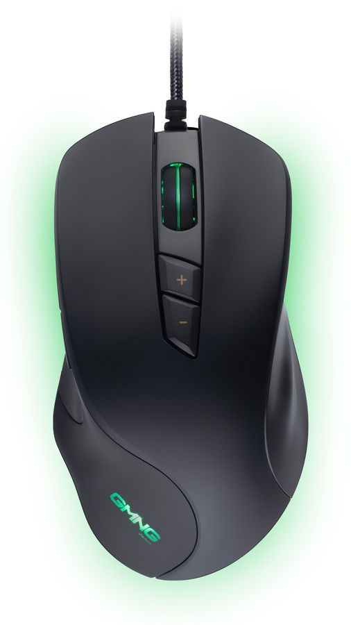 

Мышь проводная GMNG 940GM, 12800dpi, оптическая светодиодная, USB, черный (1651281), GMNG 940GM