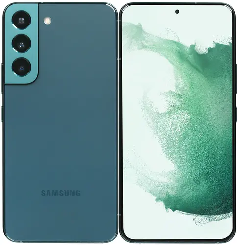 

Смартфон Samsung Galaxy S22, 6.1" 1080x2340 Dynamic AMOLED 2X, Samsung Exynos 2200, 8Gb RAM, 128Gb, 3G/4G/5G, NFC, Wi-Fi, BT, 3xCam, 2-Sim, 3700 мА⋅ч, USB Type-C, Android, зеленый (SM-S901EZGDMEA), Galaxy S22