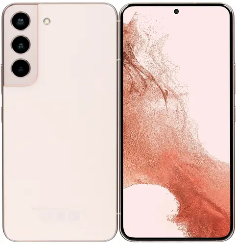 

Смартфон Samsung Galaxy S22, 6.1" 1080x2400 Dynamic AMOLED 2X, Samsung Exynos 2200, 8Gb RAM, 128Gb, 3G/4G/5G, NFC, Wi-Fi, BT, 3xCam, 2-Sim, 3700 мА⋅ч, USB Type-C, Android 12, розовый (SM-S901EIDDMEA), Galaxy S22