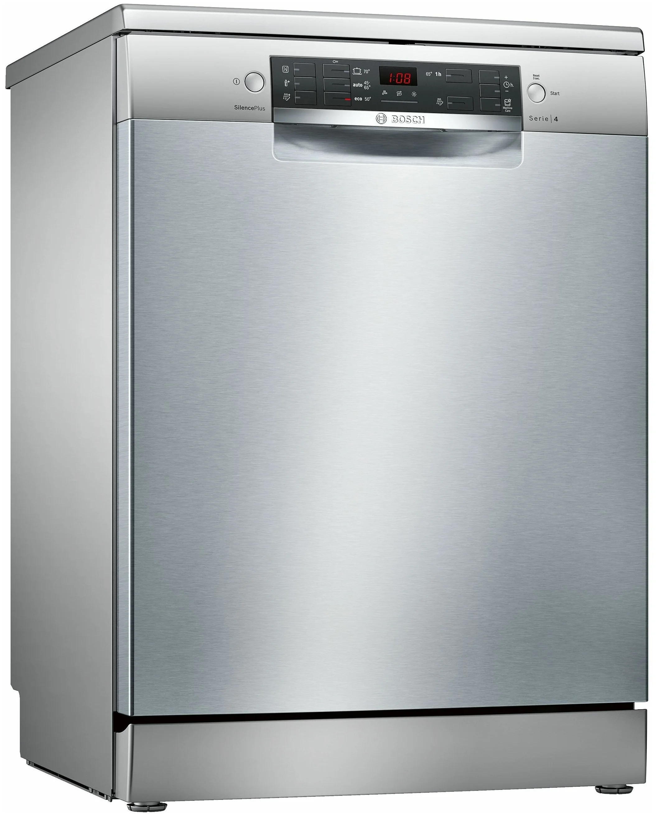 

Посудомоечная машина полноразмерная Bosch Serie 4 SMS45DI10Q, серебристый (SMS45DI10Q), SMS45DI10Q