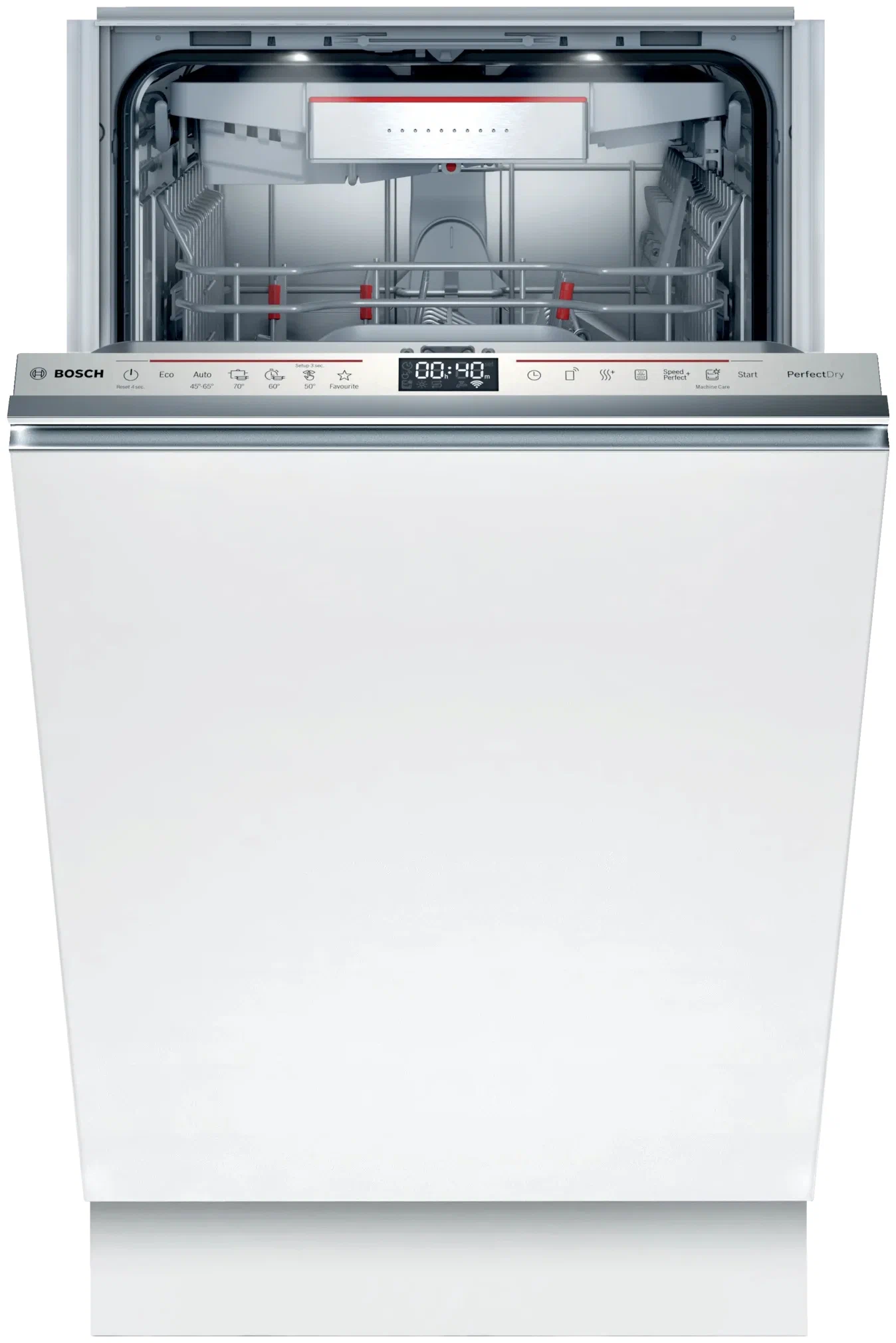 

Посудомоечная машина встраиваемая узкая Bosch Series 6 SPV6ZMX23E, серебристый (SPV6ZMX23E), Белый, SPV6ZMX23E