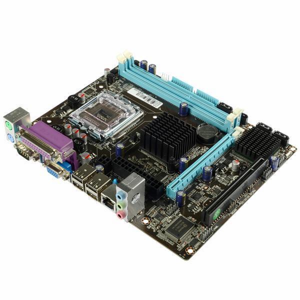 Материнская плата AFOX IG41-MA7-V3, Socket775, Intel G41, 2xDDR3, PCI-Ex16, 4SATA2, 5.1-ch, VGA, mATX, Retail б/у, после ремонта (выпрямление ножек в сокете), следы установки, полный комплект