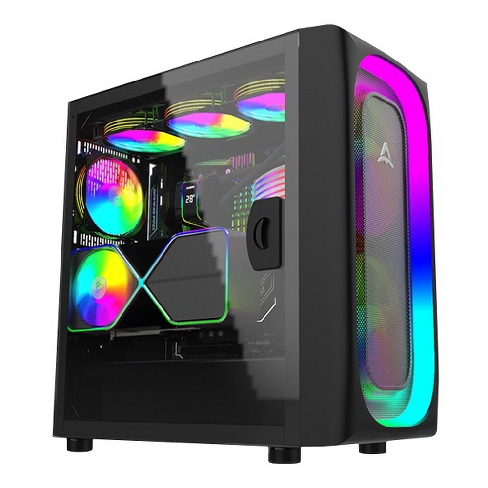Корпус Alseye Ai Pro-B, Midi-Tower, без БП, черный