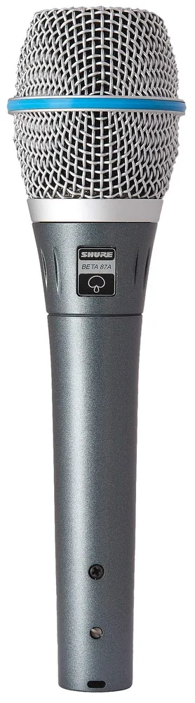 

Микрофон SHURE BETA87A, конденсаторный, серый (BETA87A), BETA87A