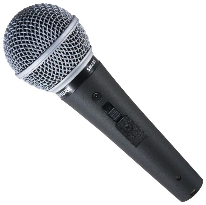 

Микрофон SHURE SM48S-LC, динамический, черный (SM48S-LC), SM48S-LC