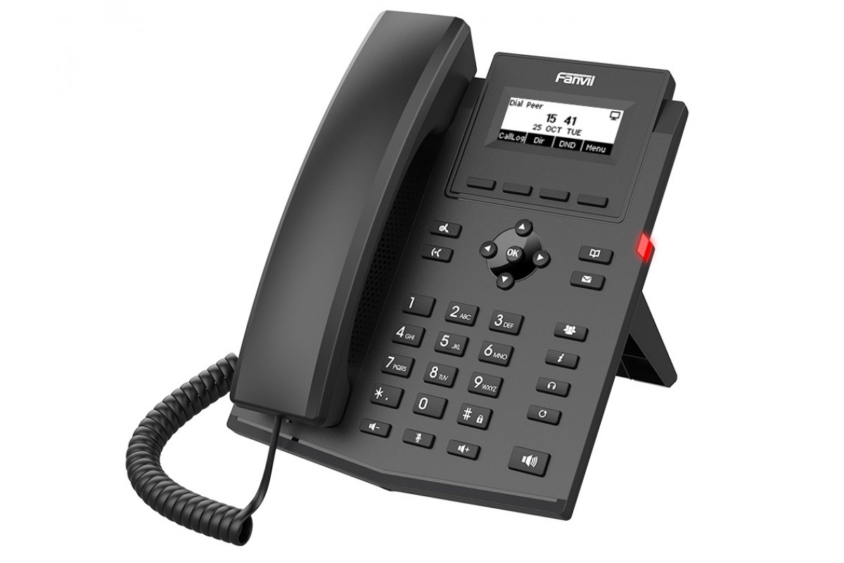 VoIP-телефон Fanvil X301G, 2 линии, 2 SIP-аккаунта, 1185373 купить по цене  4000 руб в Новосибирске в интернет-магазине e2e4