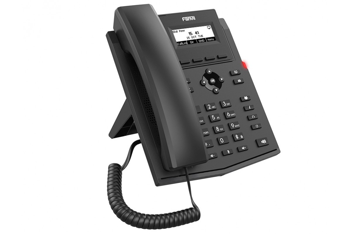 VoIP-телефон Fanvil X301G, 2 линии, 2 SIP-аккаунта, 1185373 купить по цене  4000 руб в Новосибирске в интернет-магазине e2e4