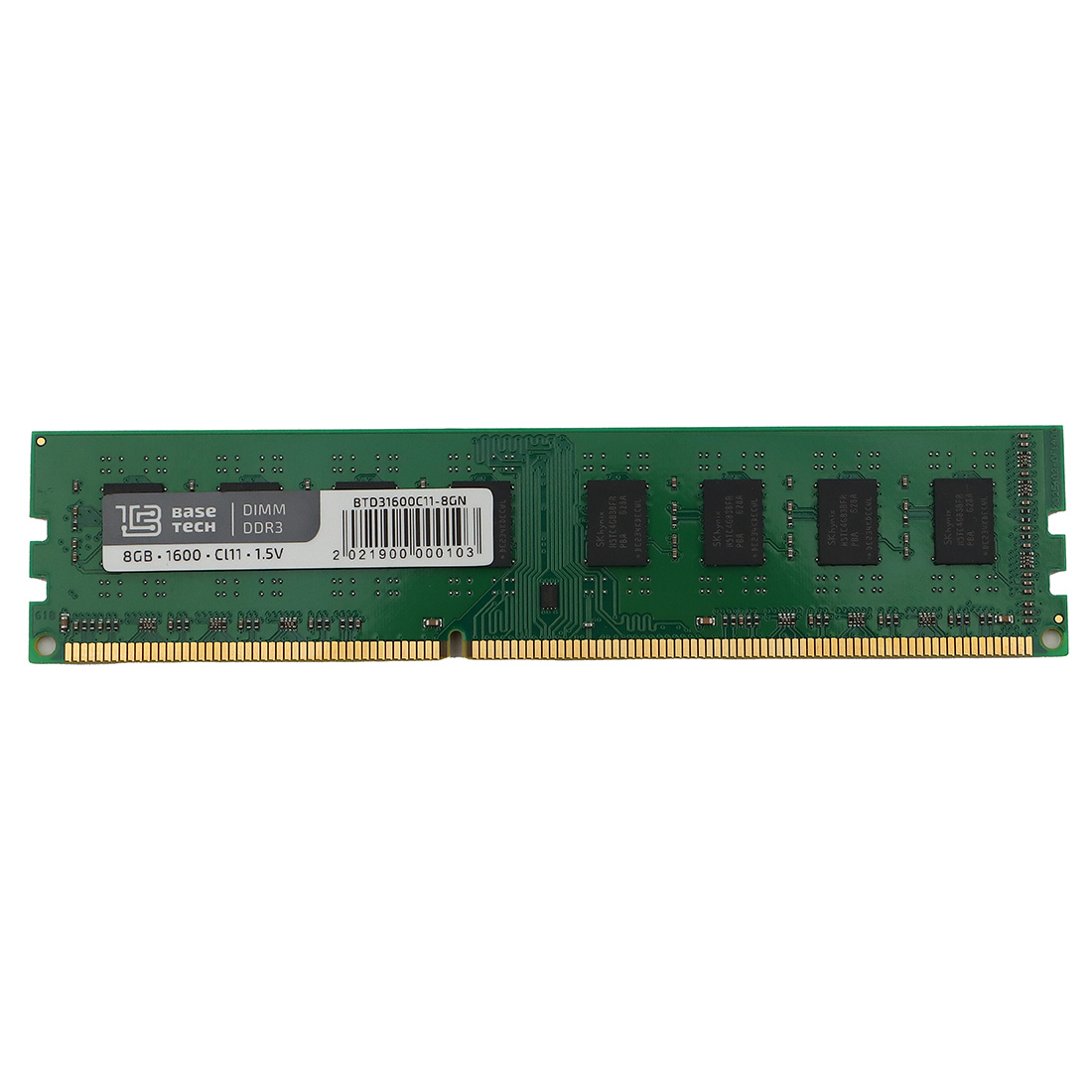 Память DDR3 DIMM 8Gb, 1600MHz BaseTech (BTD31600C11-8GN)