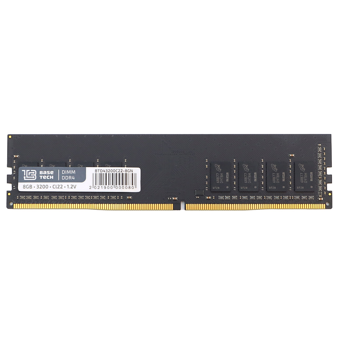 Память DDR4 DIMM 8Gb, 3200MHz, CL22, 1.2V BaseTech (BTD43200C22-8GN)