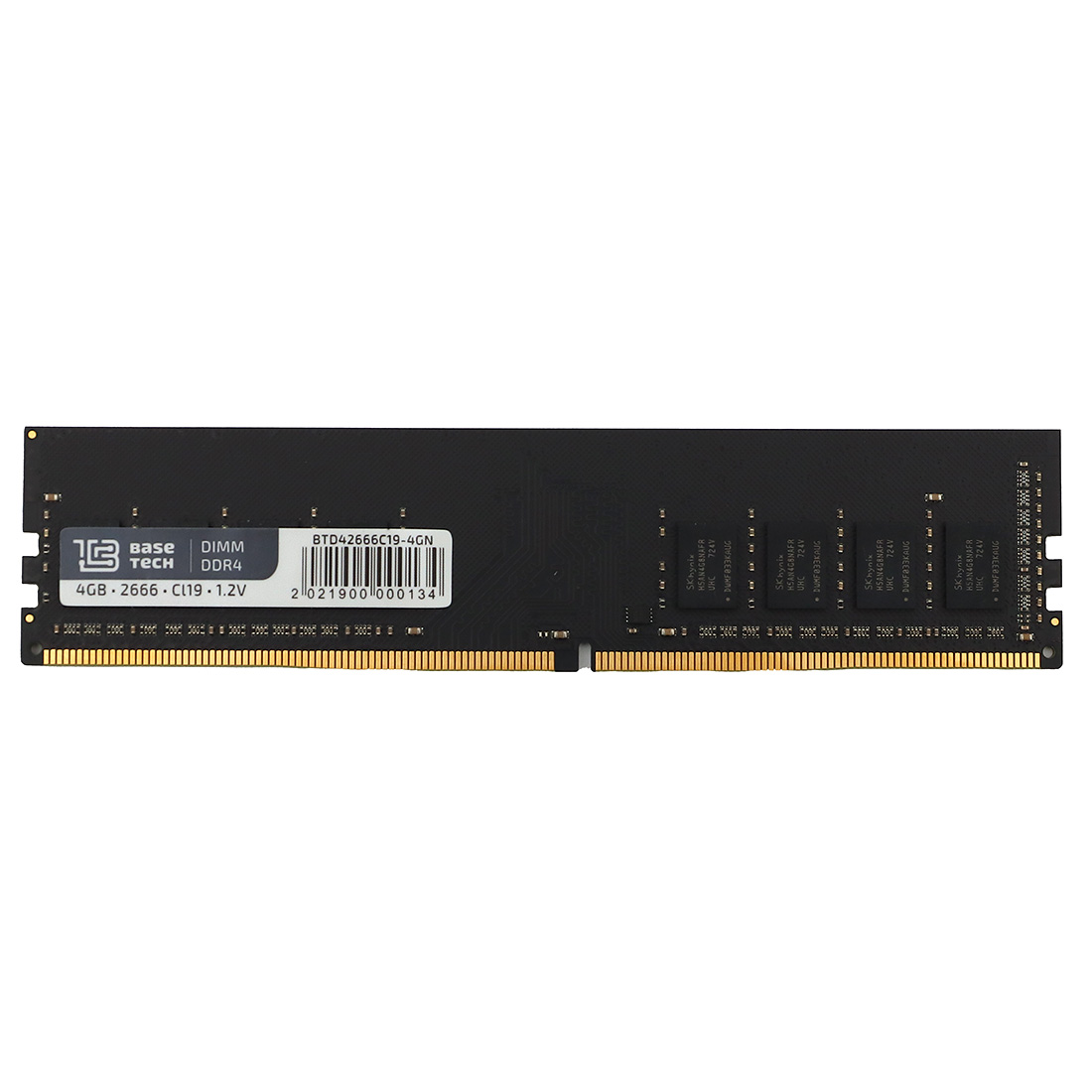 Память DDR4 DIMM 4Gb, 2666MHz BaseTech (BTD42666C19-4GN)