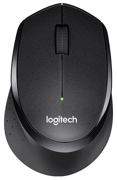 Мышь беспроводная Logitech B330 Silent Plus Black USB, 1000dpi, оптическая светодиодная, USB, черный (910-005554)