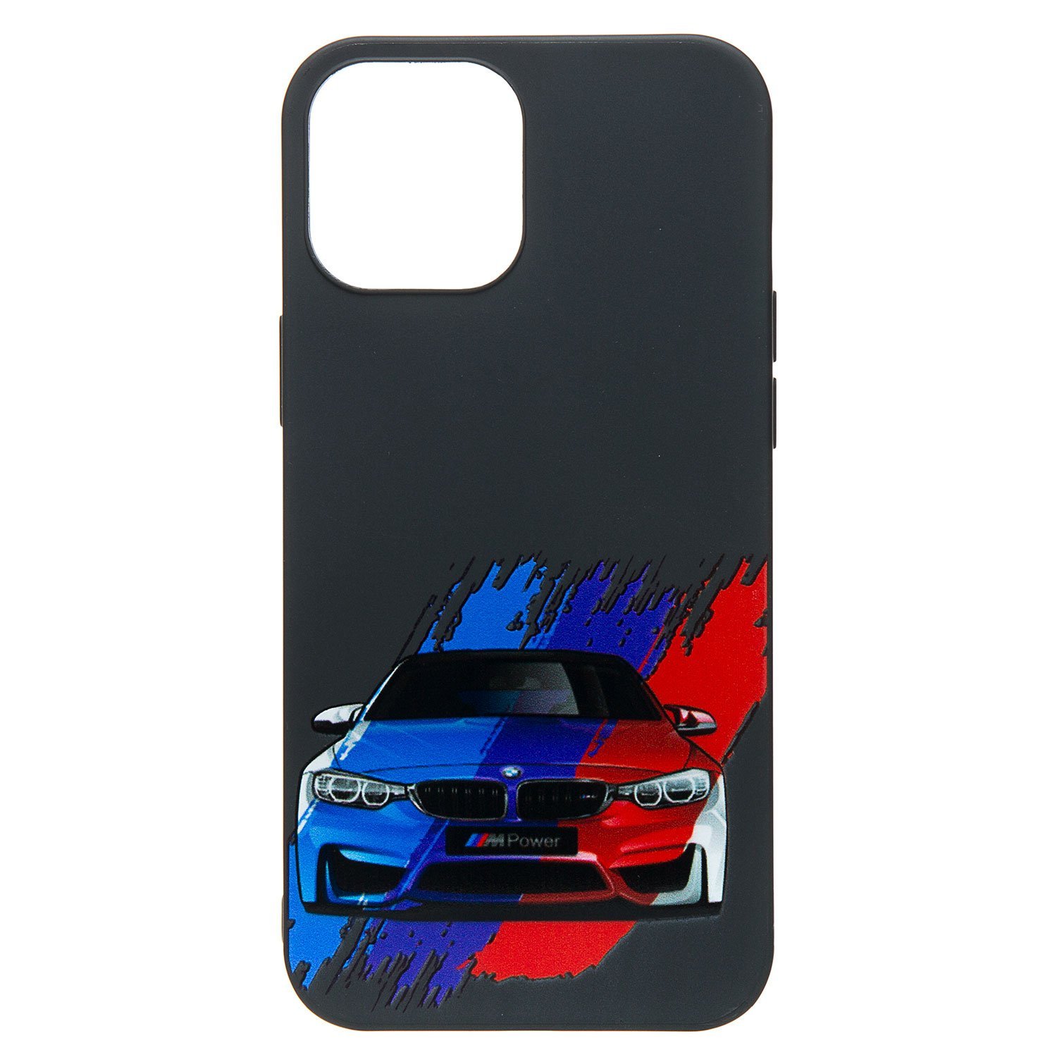 

Чехол-накладка SC302 для смартфона Apple iPhone 12 Pro Max, силикон, черный (208215)