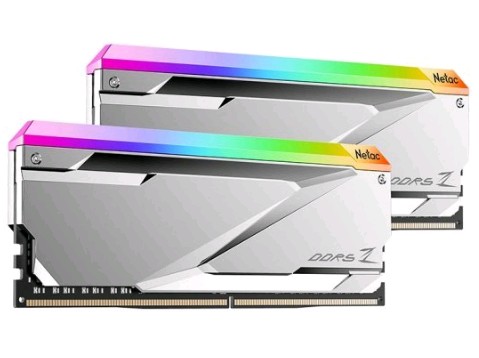 

Комплект памяти DDR5 DIMM 32Gb (2x16Gb), 6200MHz, CL32, 1.4V, Netac, Z RGB (NTZED5P62DP-32S) Retail, NTZED5P62DP-32S