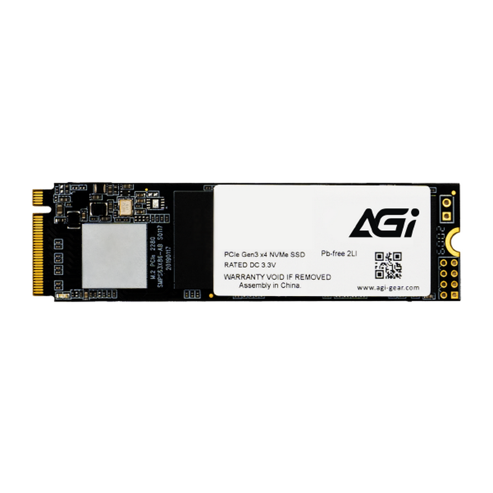 Твердотельный накопитель (SSD) AGI 1Tb AI318, 2280, PCI-E (AGI1T0G66AI318) Retail - фото 1