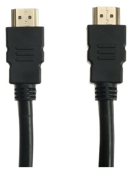 Кабель HDMI(19M)-HDMI(19M) v1.4 4K, экранированный, 1 м, черный Bion (BXP-CC-HDMI4L-010)