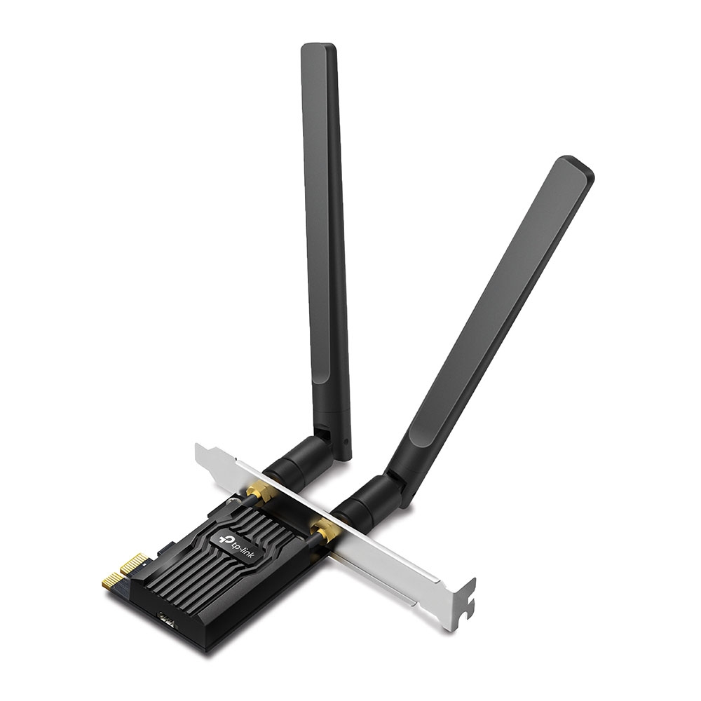 

Адаптер Bluetooth+Wi-Fi TP-LINK Archer TX20E, 802.11a/b/g/n/ac/ax, 2.4 / 5 ГГц, до 1.78 Гбит/с, 20 дБм, PCI-E, внешних антенн: 2, Archer TX20E