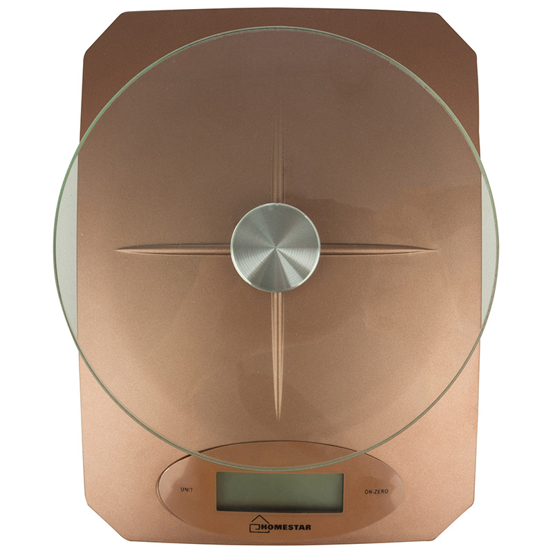Кухонные весы HomeStar HS-3002 до 5 кг, бронзовый