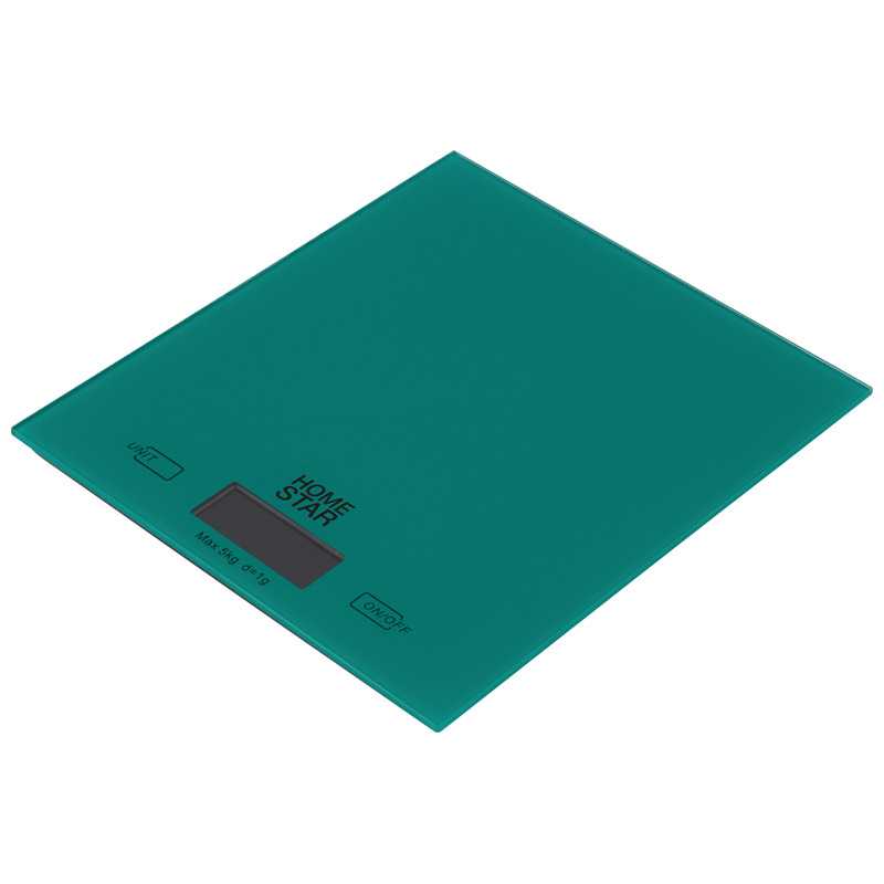 Кухонные весы электронные HomeStar HS-3006 5 кг, 2AAA, зеленый (002816)