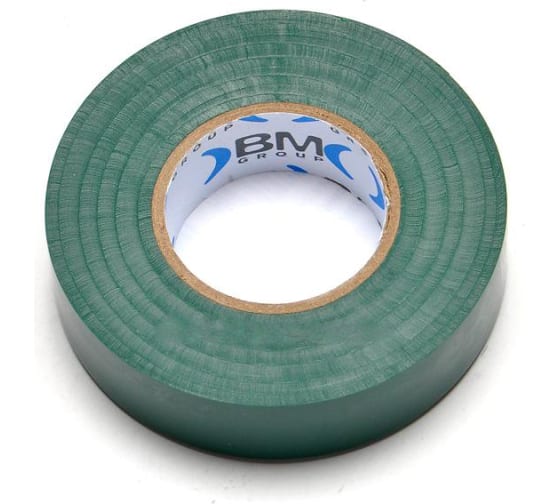 

Изолента ПВХ, 150 мкм/1.5 см/25 м, зеленая, BM (BM-ESB1525VE)