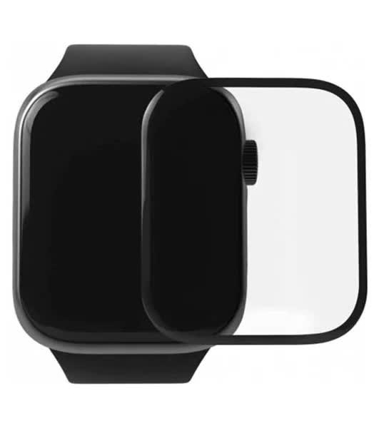 

Защитное стекло Red Line для Apple Watch (s4/s5/s6/SE) - 40 mm, с бампером, черный (УТ000022678)