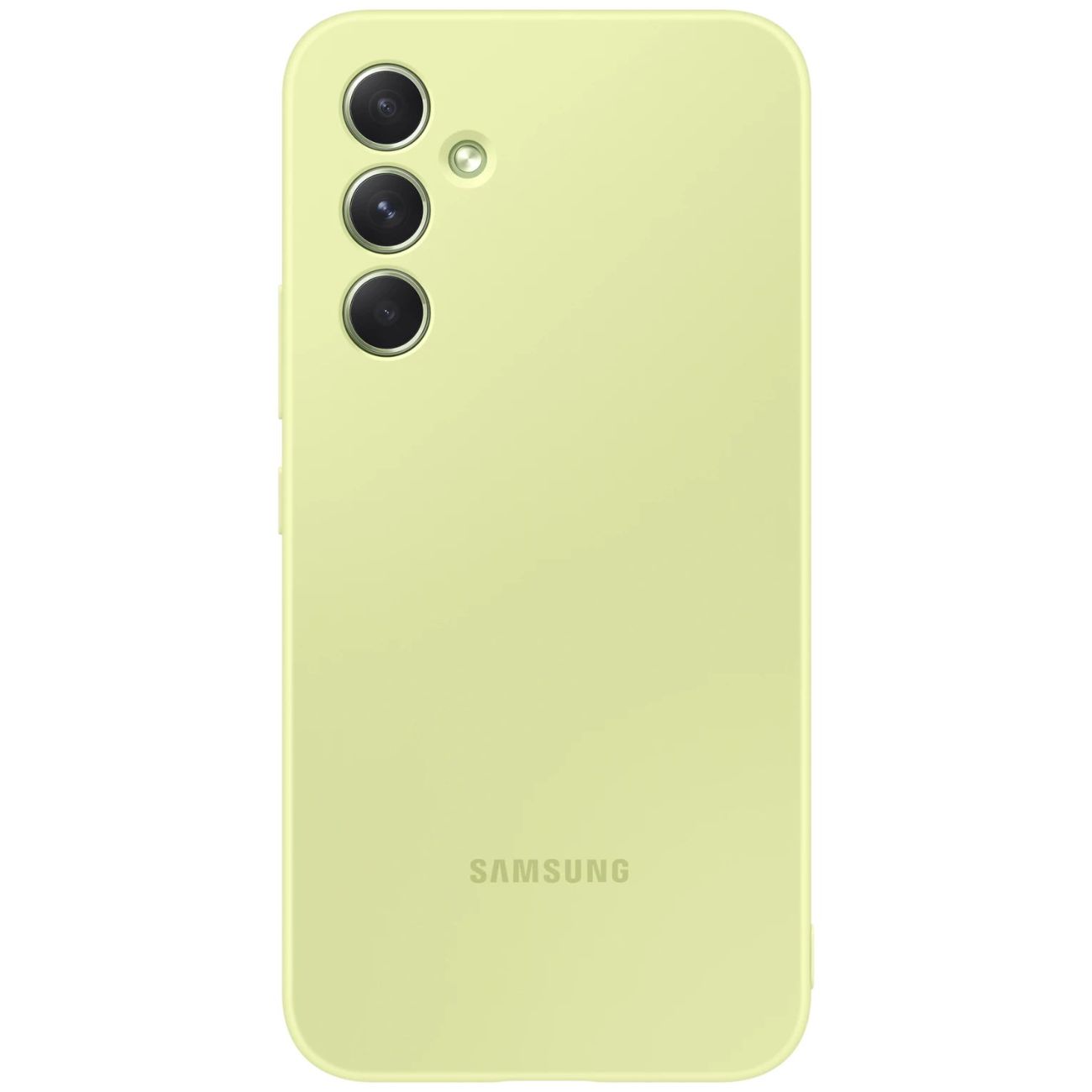 Чехол-накладка Samsung Silicone Case для смартфона Samsung Galaxy A54 5G, силикон, лайм, 1185902 купить в Барнауле в интернет-магазине e2e4